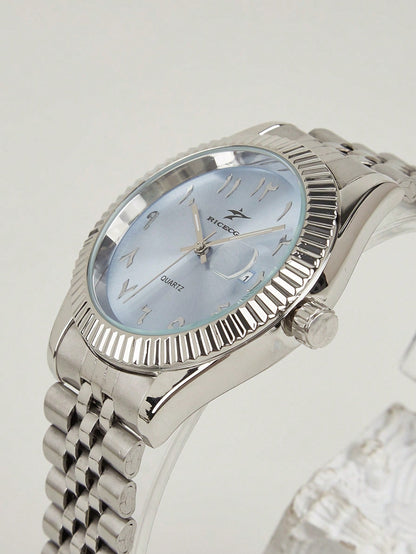 Arabic Azure Watch - Classic Blue Dial