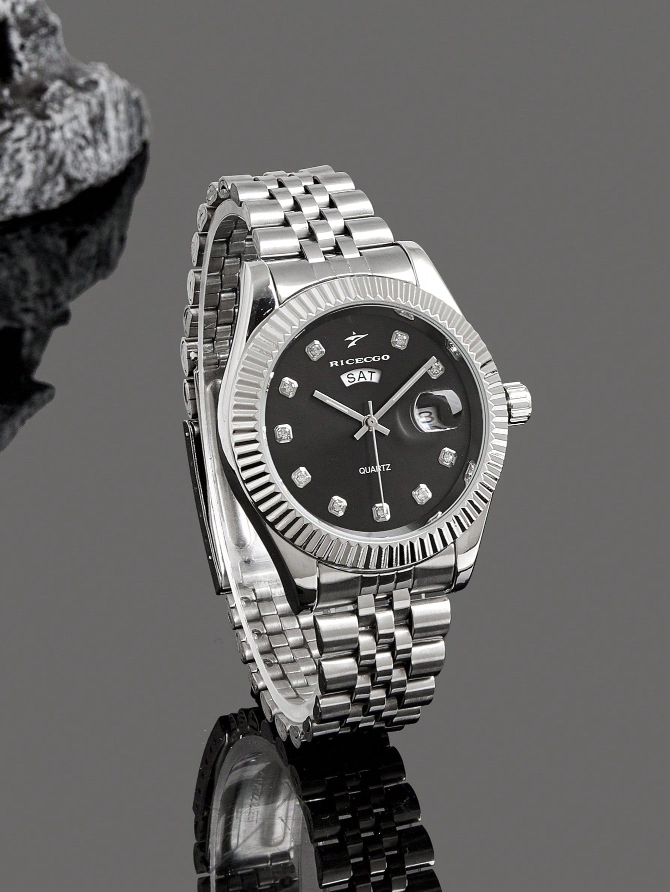 Diamond Date Watch - Midnight Sparkle