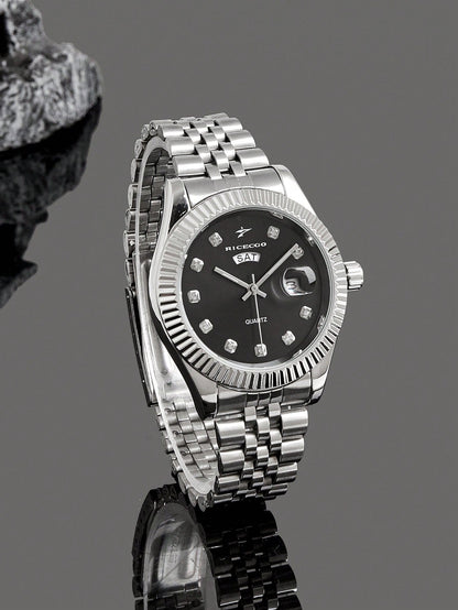 Diamond Date Watch - Midnight Sparkle