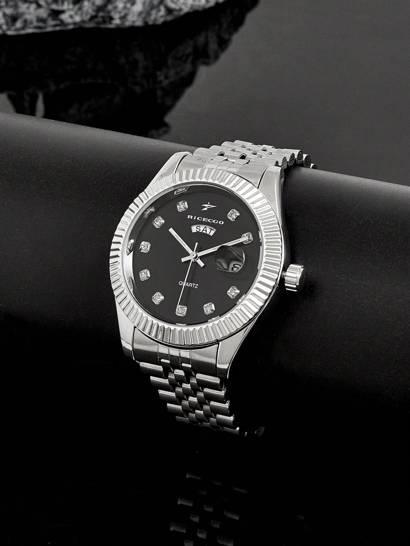 Diamond Date Watch - Midnight Sparkle