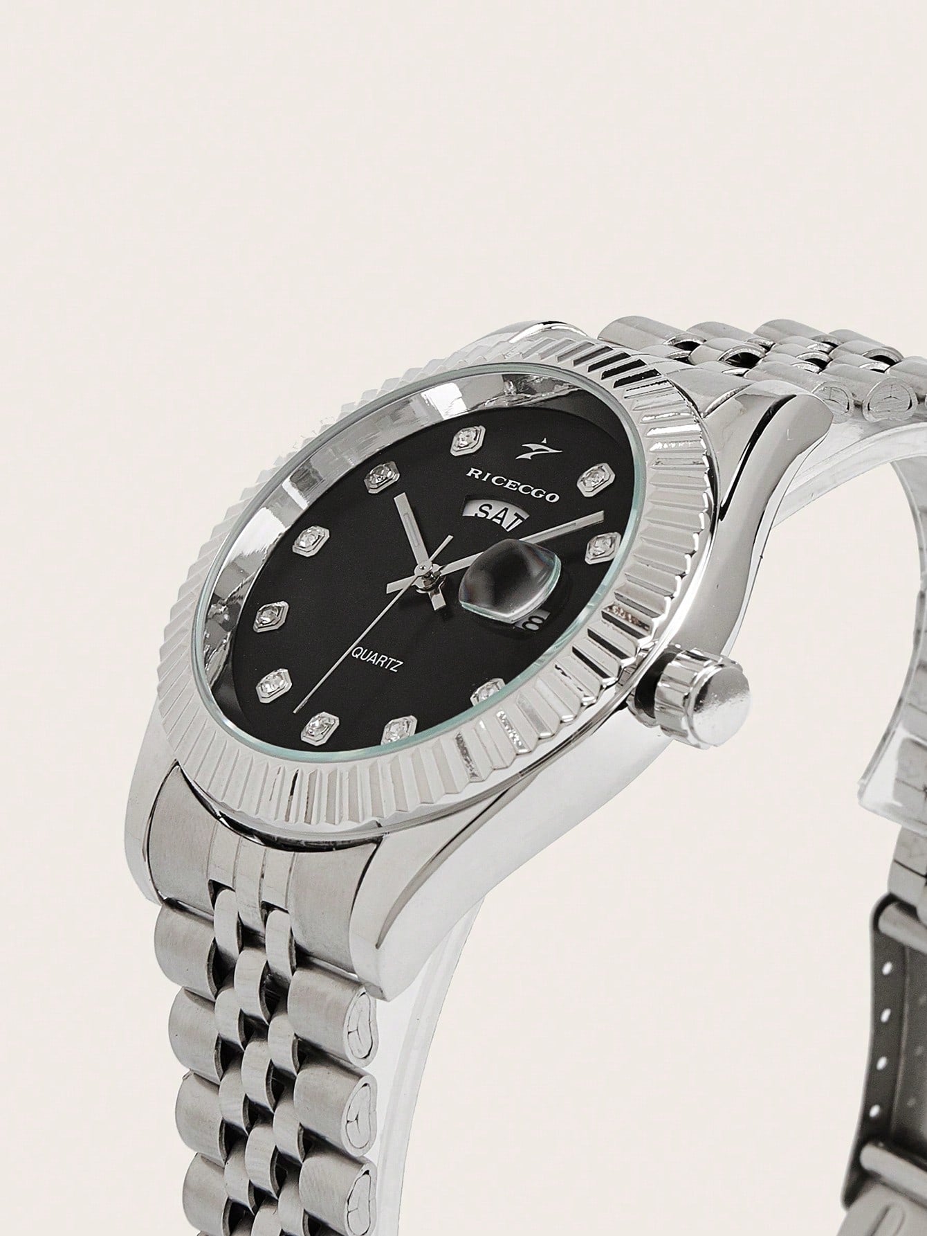 Diamond Date Watch - Midnight Sparkle