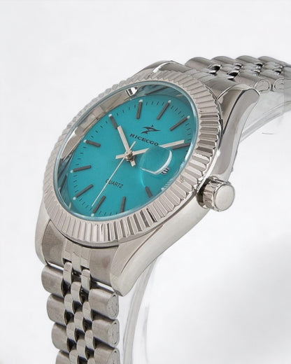 Montre Élégance Émeraude Nebula